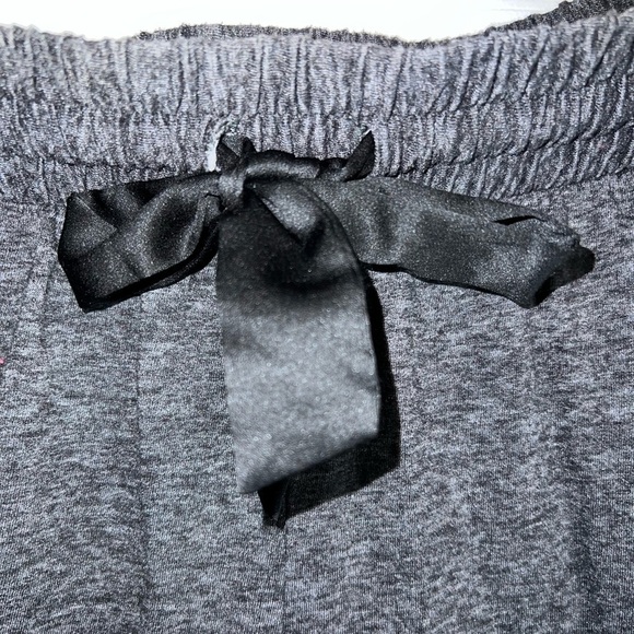 VICTORIA'S SECRET Charcoal Pj Jogger Pants Bejeweled Sz M - Picture 5 of 10